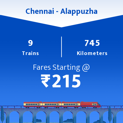 Chennai To Alappuzha Trains